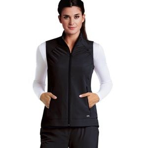NWT Barco One Black Zip-Up Vest Small